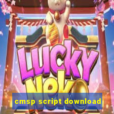 cmsp script download